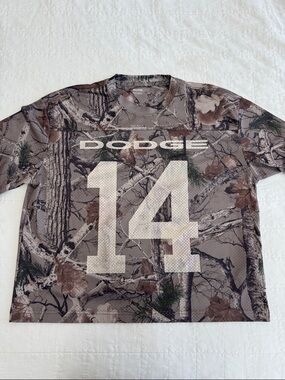 Hollister Camo Boxy Fit Shirt, men’s size L